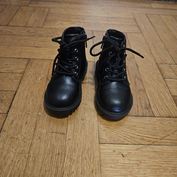 GAP Other - GAP Kids Black Lace-Up Boots